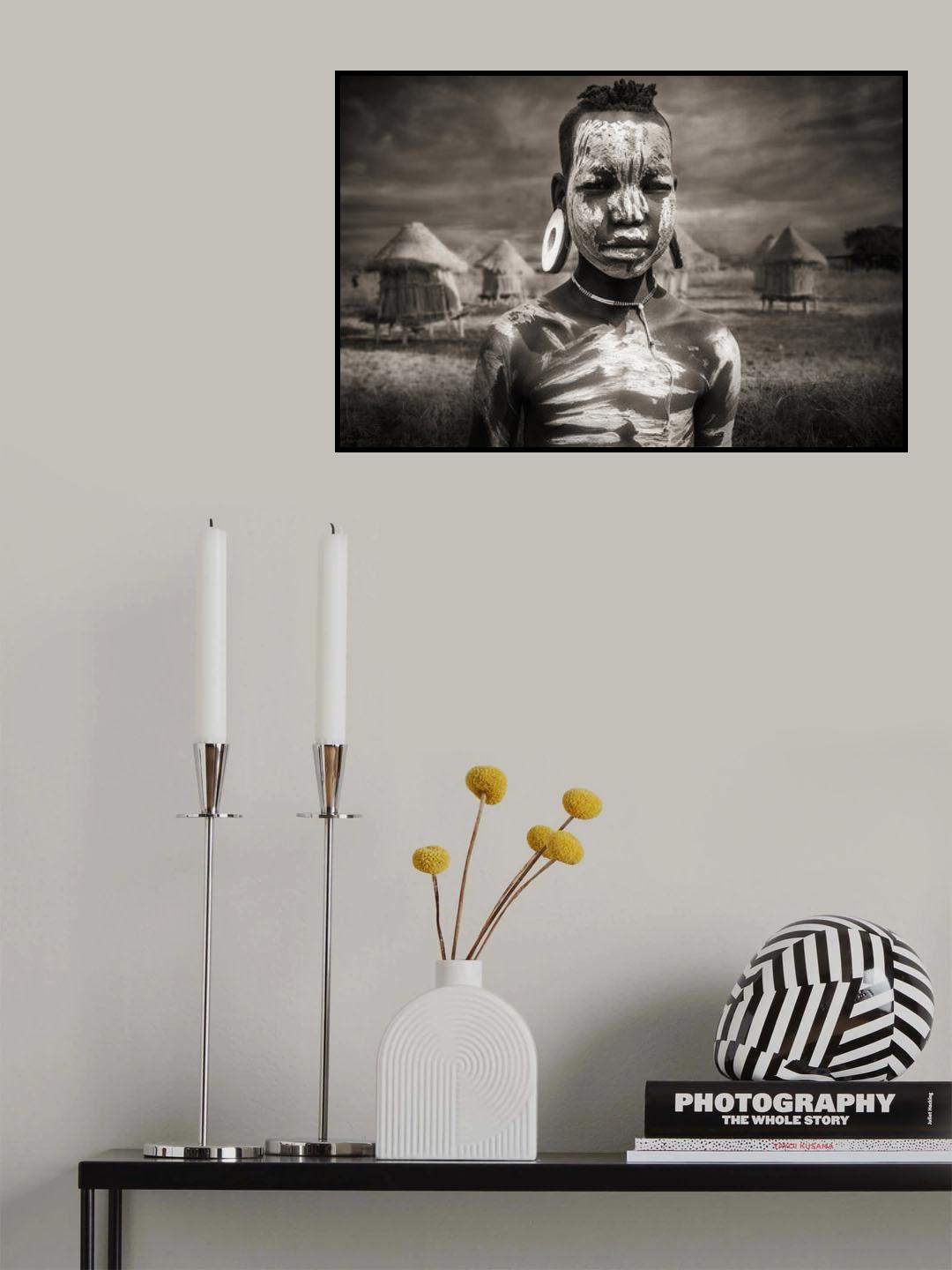 Mursi teen Mago Poster och Canvastavla