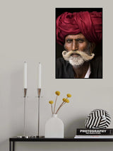 Man from Rajasthan Poster och Canvastavla