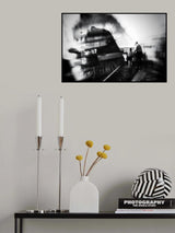 railway station Poster och Canvastavla