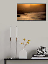 playing on the water Poster och Canvastavla