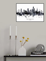 San Francisco California Skyline Poster och Canvastavla