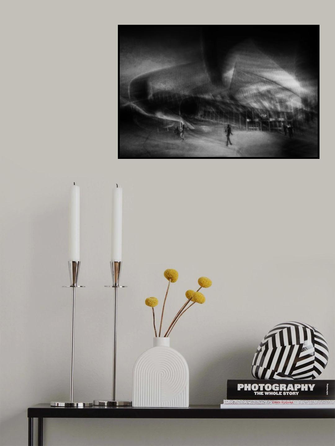 Spaceship Poster och Canvastavla