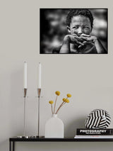 young bushmen woman Poster och Canvastavla