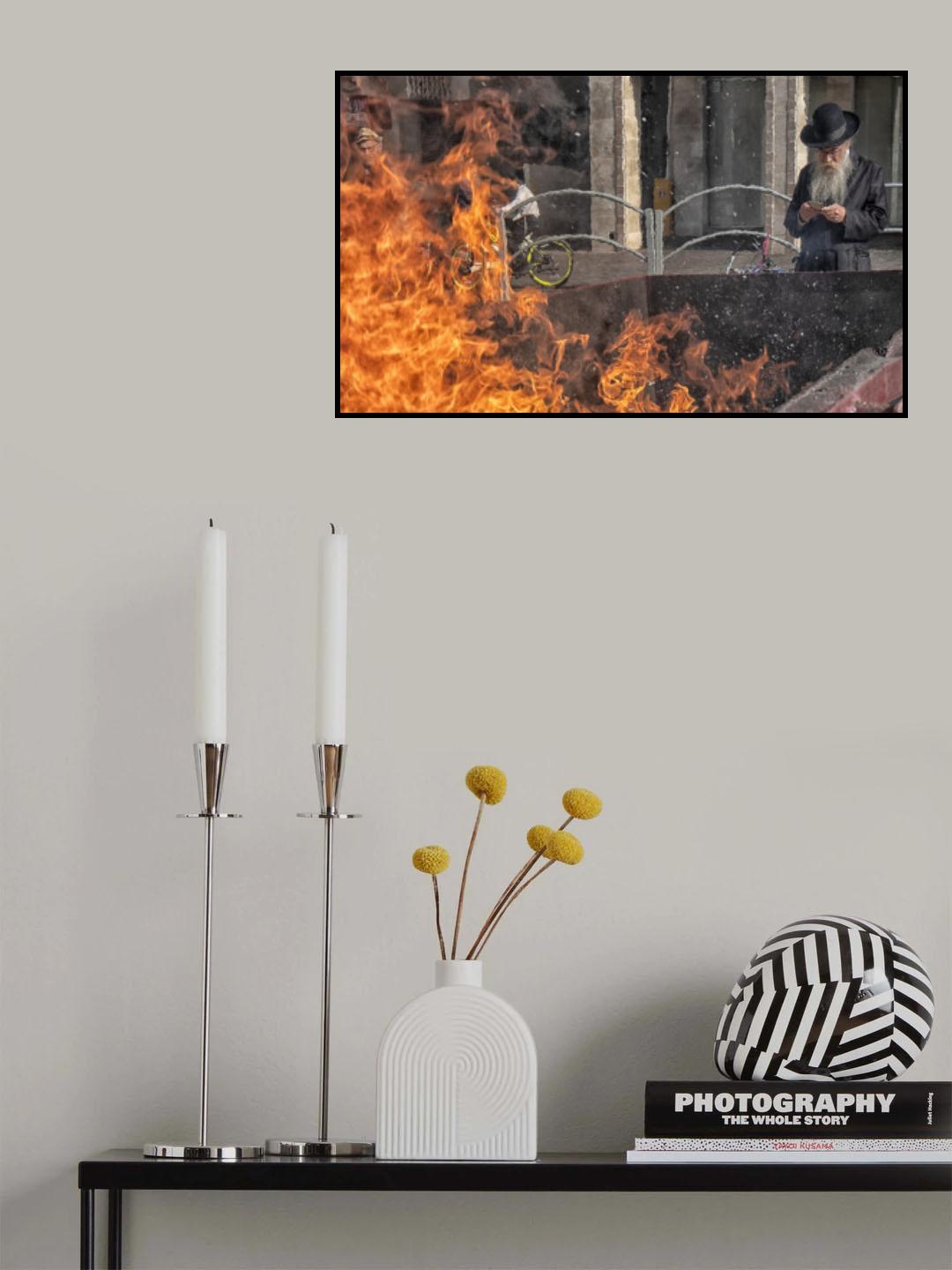 Fire and prayer Poster och Canvastavla