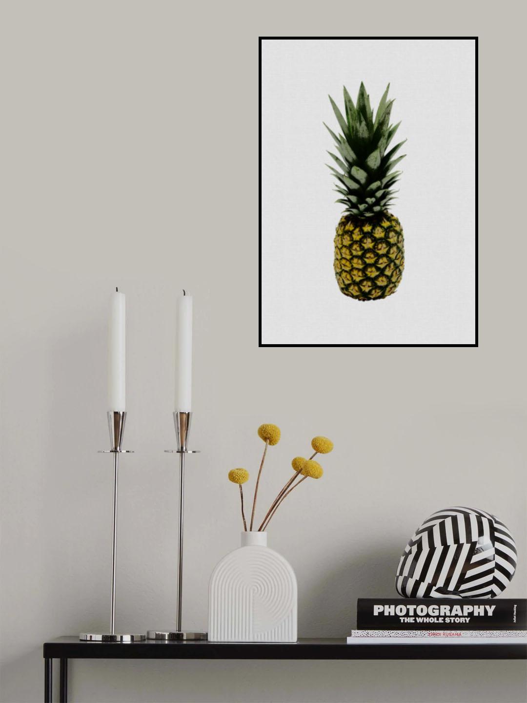 Pineapple Poster och Canvastavla