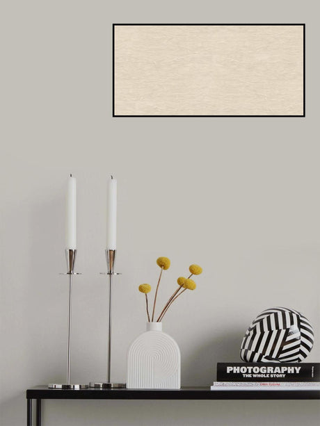 Hla021  100dpi Waves Beige Poster och Canvastavla