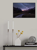 walking the stars Poster och Canvastavla