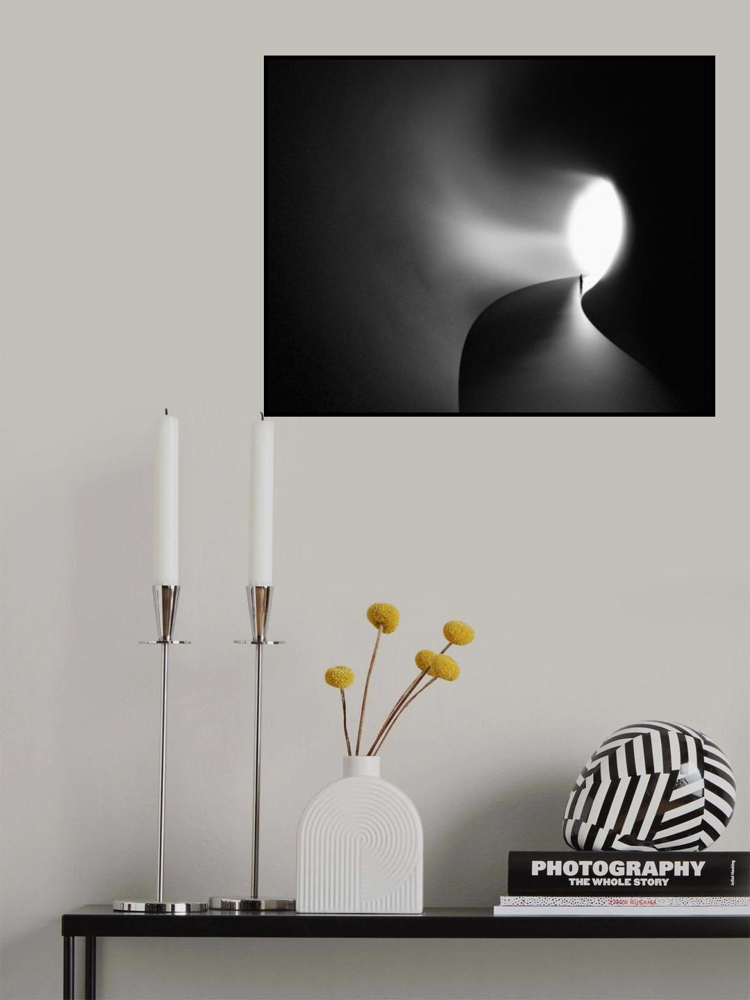 Light of Tunnel Poster och Canvastavla