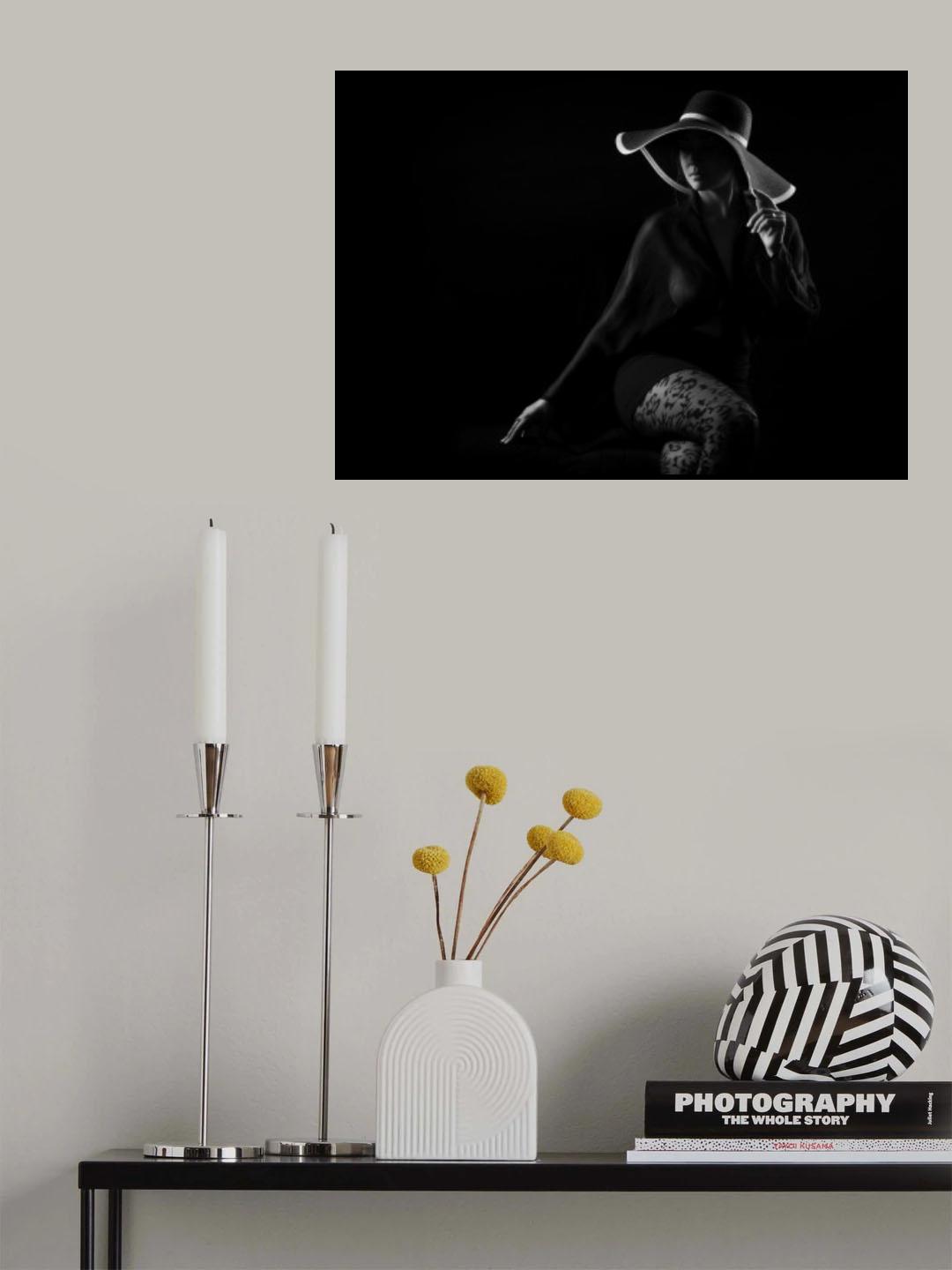 La place vide Poster och Canvastavla