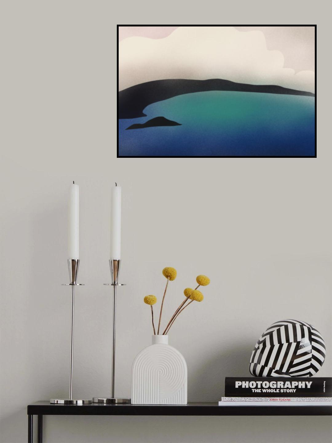 Blue lagoon Poster och Canvastavla