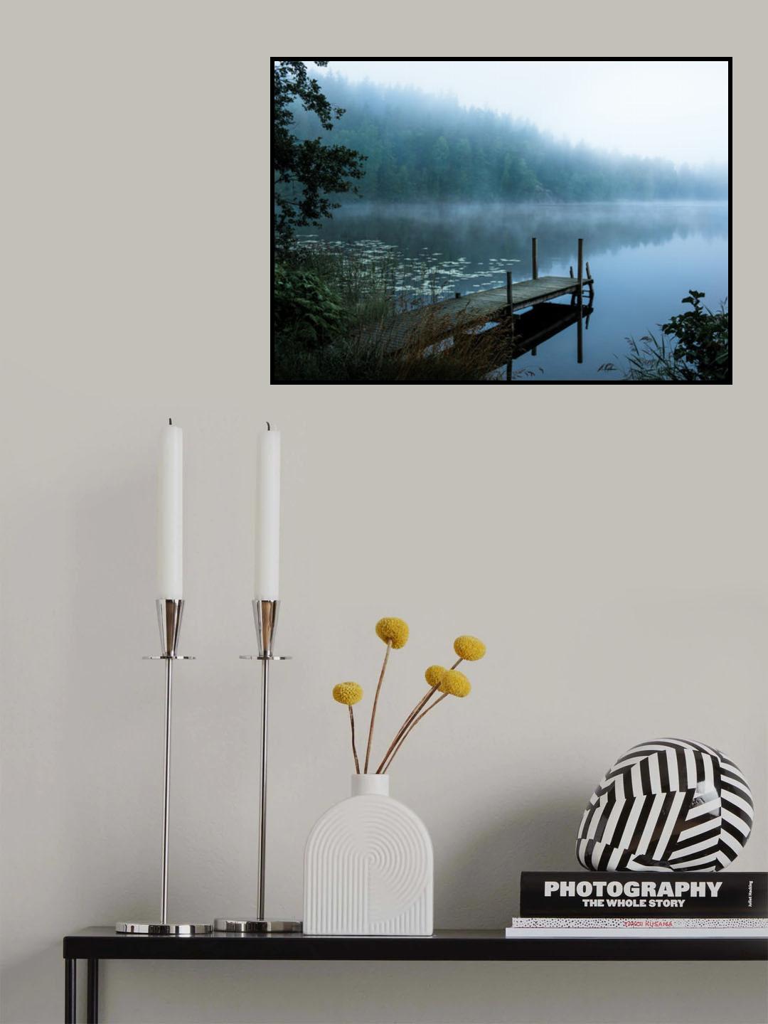 Moody morning Poster och Canvastavla