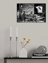 Joy and sadness-Benin Poster och Canvastavla