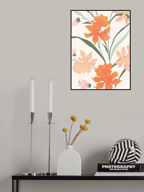 3x4 Aspectratioabstractyellow30 Poster och Canvastavla