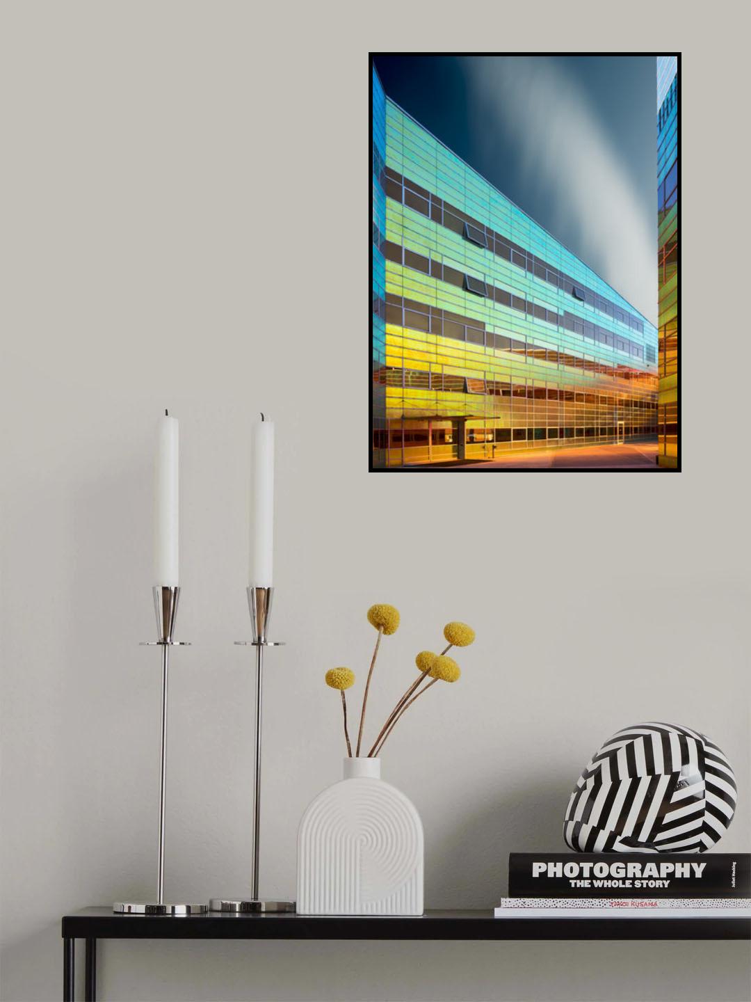 Colorful perspective Poster och Canvastavla