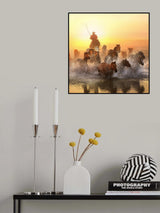 Morning exercise Poster och Canvastavla