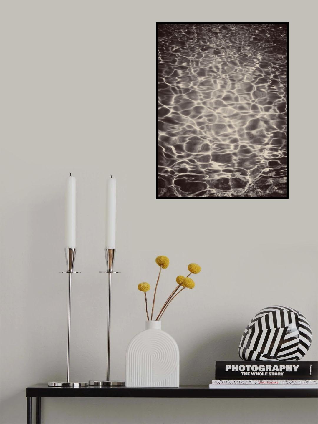 Abstract Water 3 Poster och Canvastavla