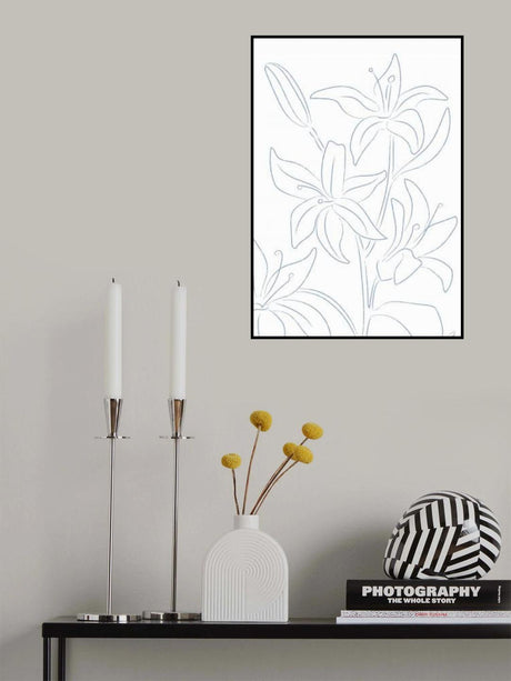 Lillies No 01 Poster och Canvastavla
