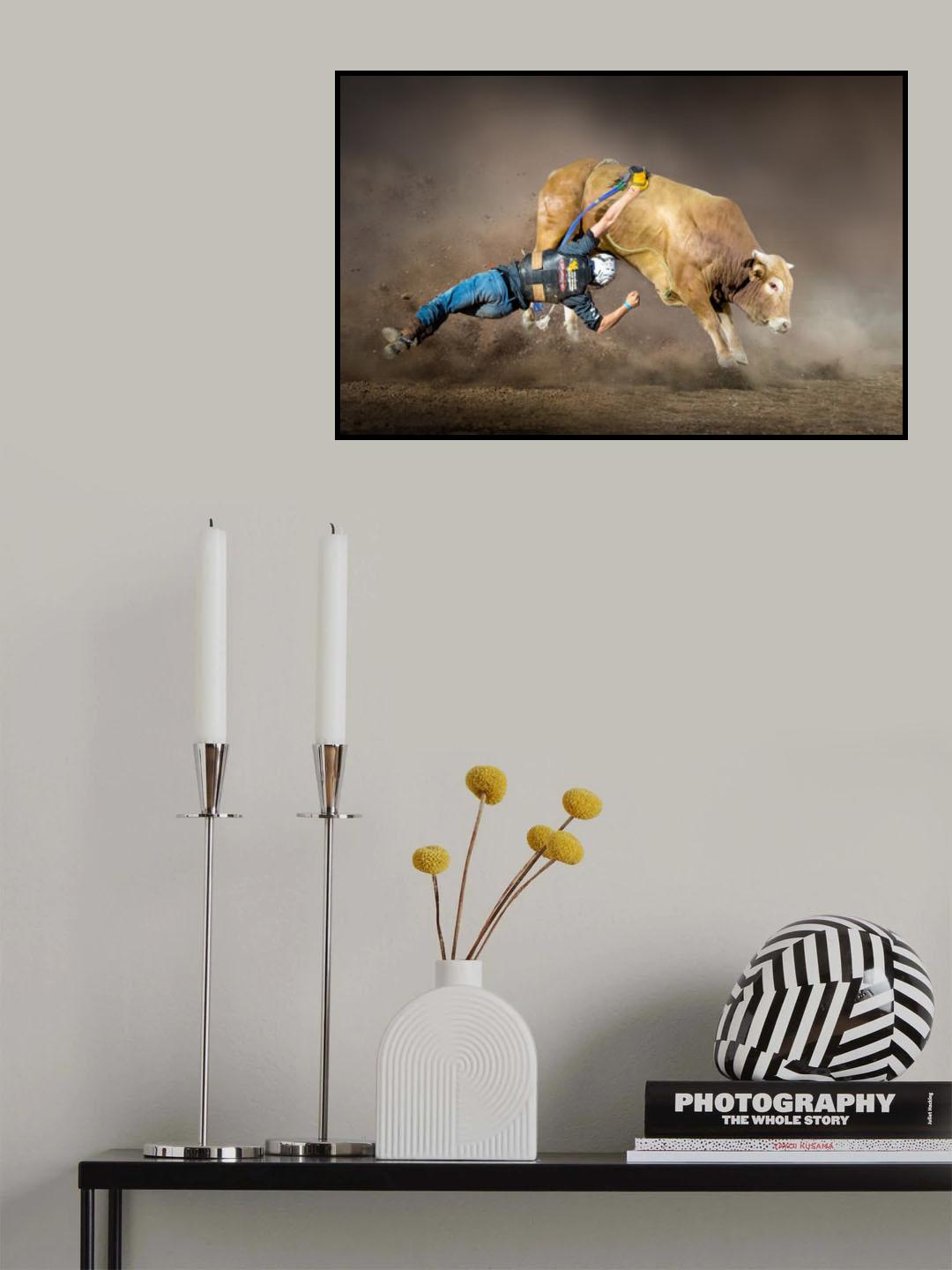 The Danger Poster och Canvastavla