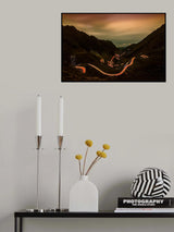Transfagarasan road Poster och Canvastavla