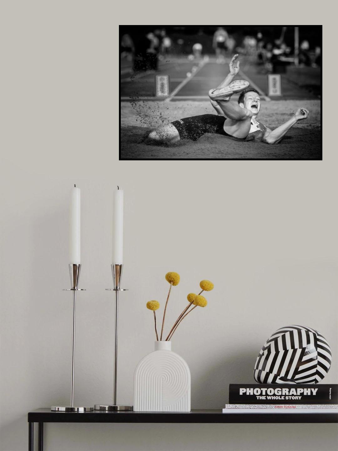 Jump Poster och Canvastavla