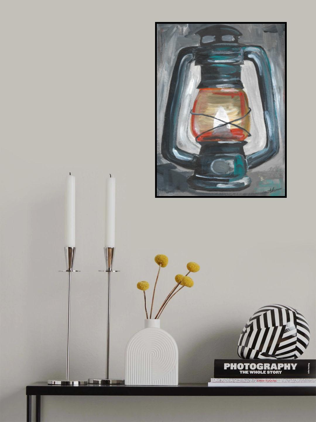 Lantern Poster och Canvastavla