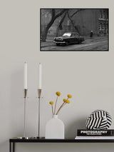 Car, trees and woman (from the series "St.Petersburg" and "Alone") Poster och Canvastavla