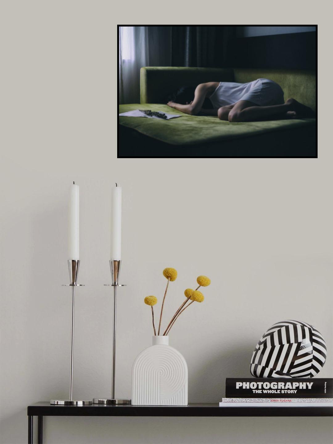 Afternoon Girl Poster och Canvastavla