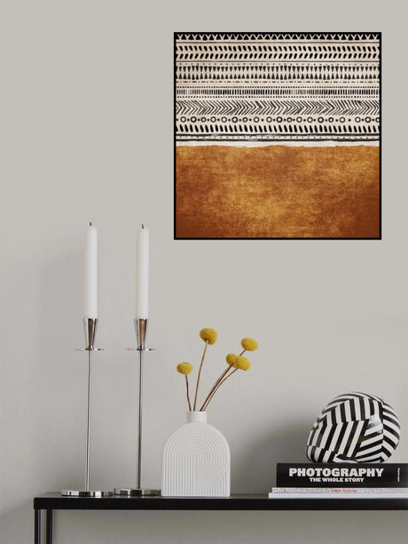 Kilim Turuncu Poster och Canvastavla