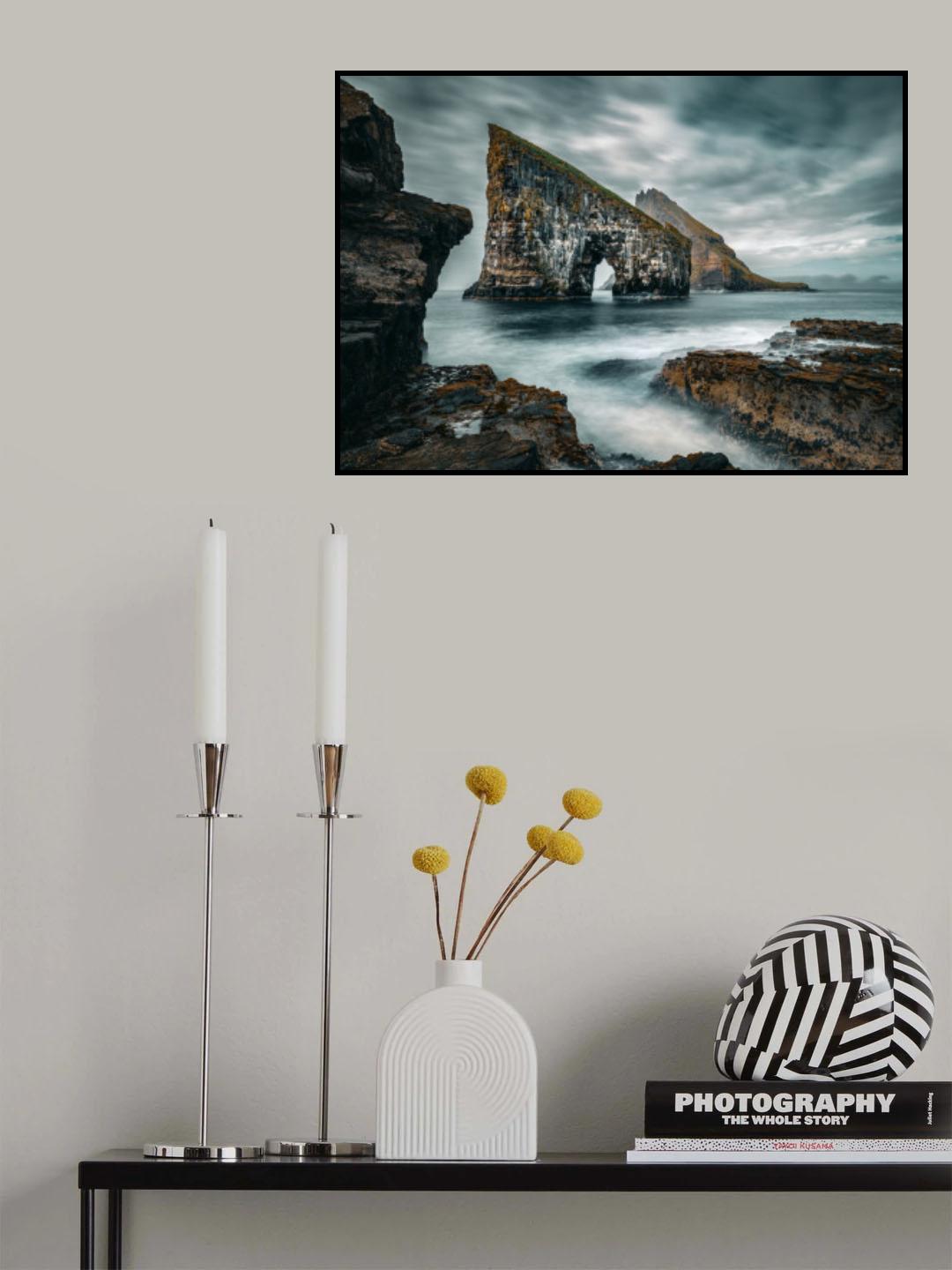 Gate to Sea Poster och Canvastavla