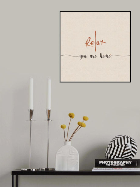 Relax Poster och Canvastavla