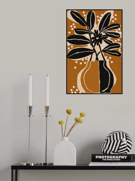 Ochre still life no6 Poster och Canvastavla