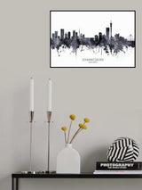Johannesburg South Africa Skyline Poster och Canvastavla