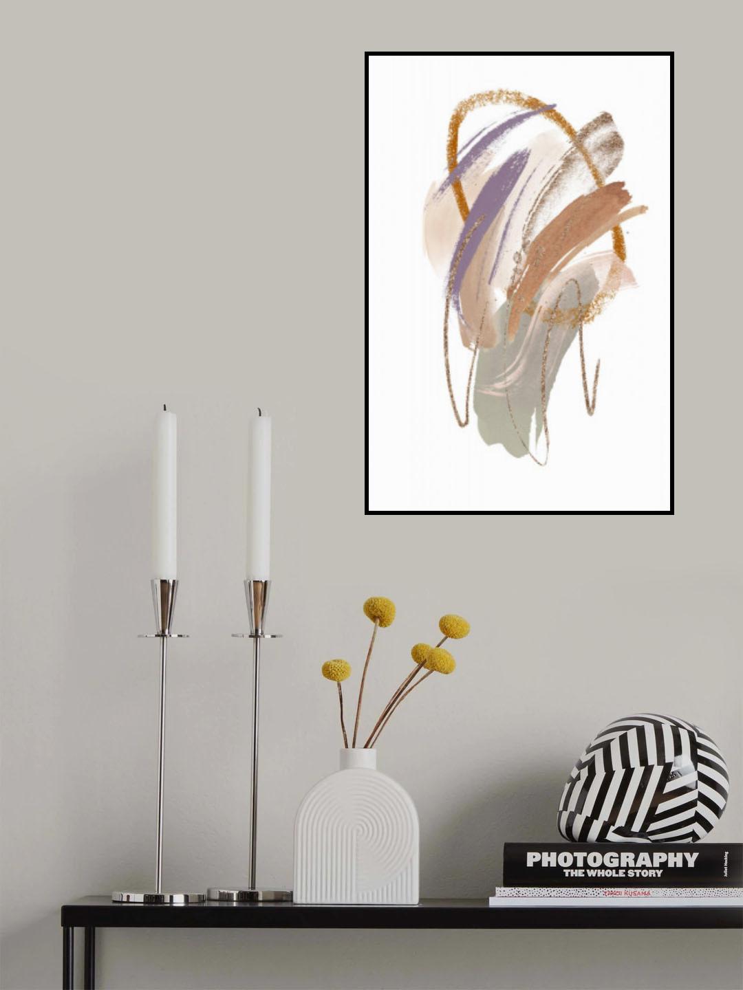 Cool Shapes 2 Poster och Canvastavla