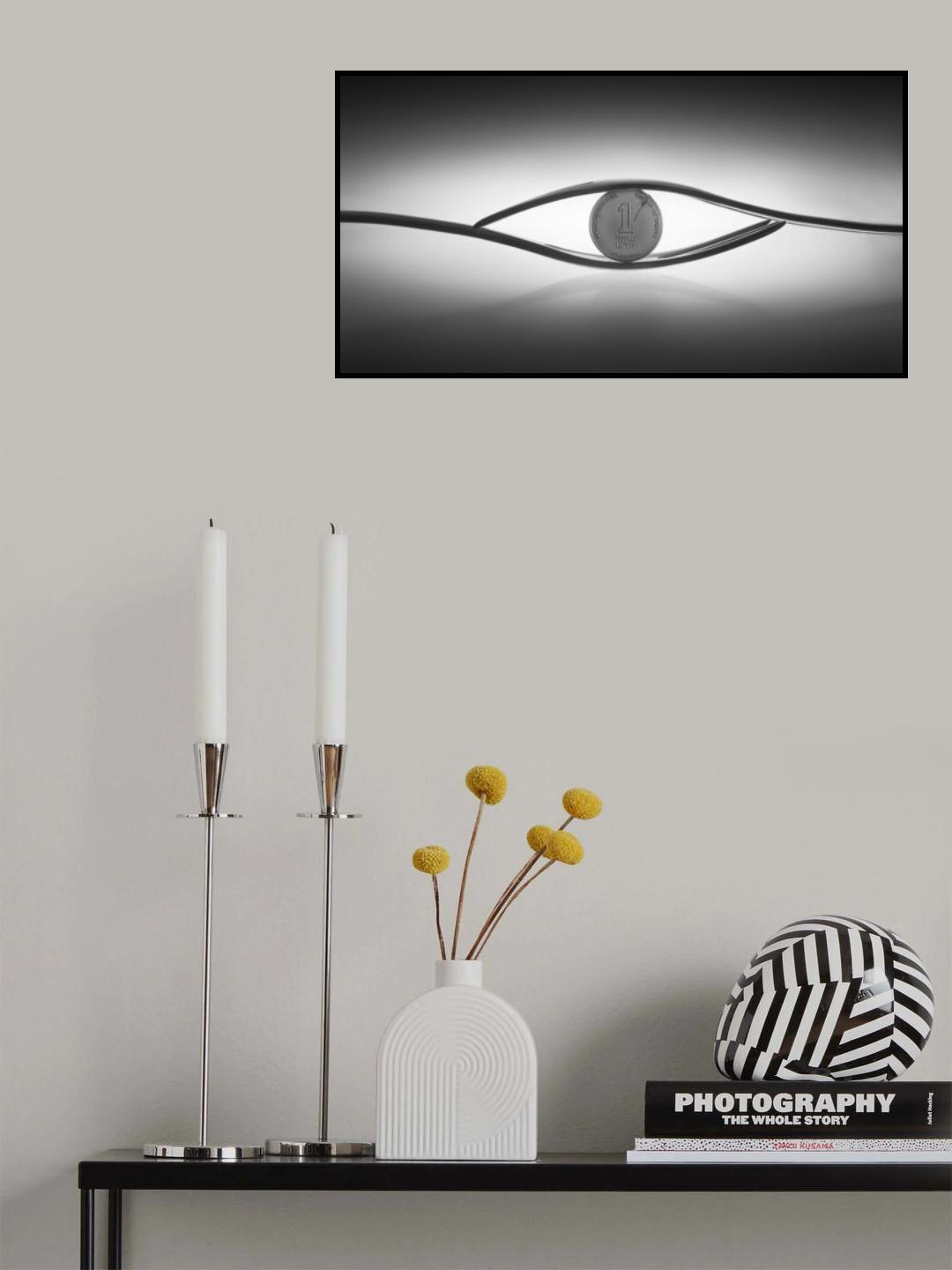 Greed Poster och Canvastavla