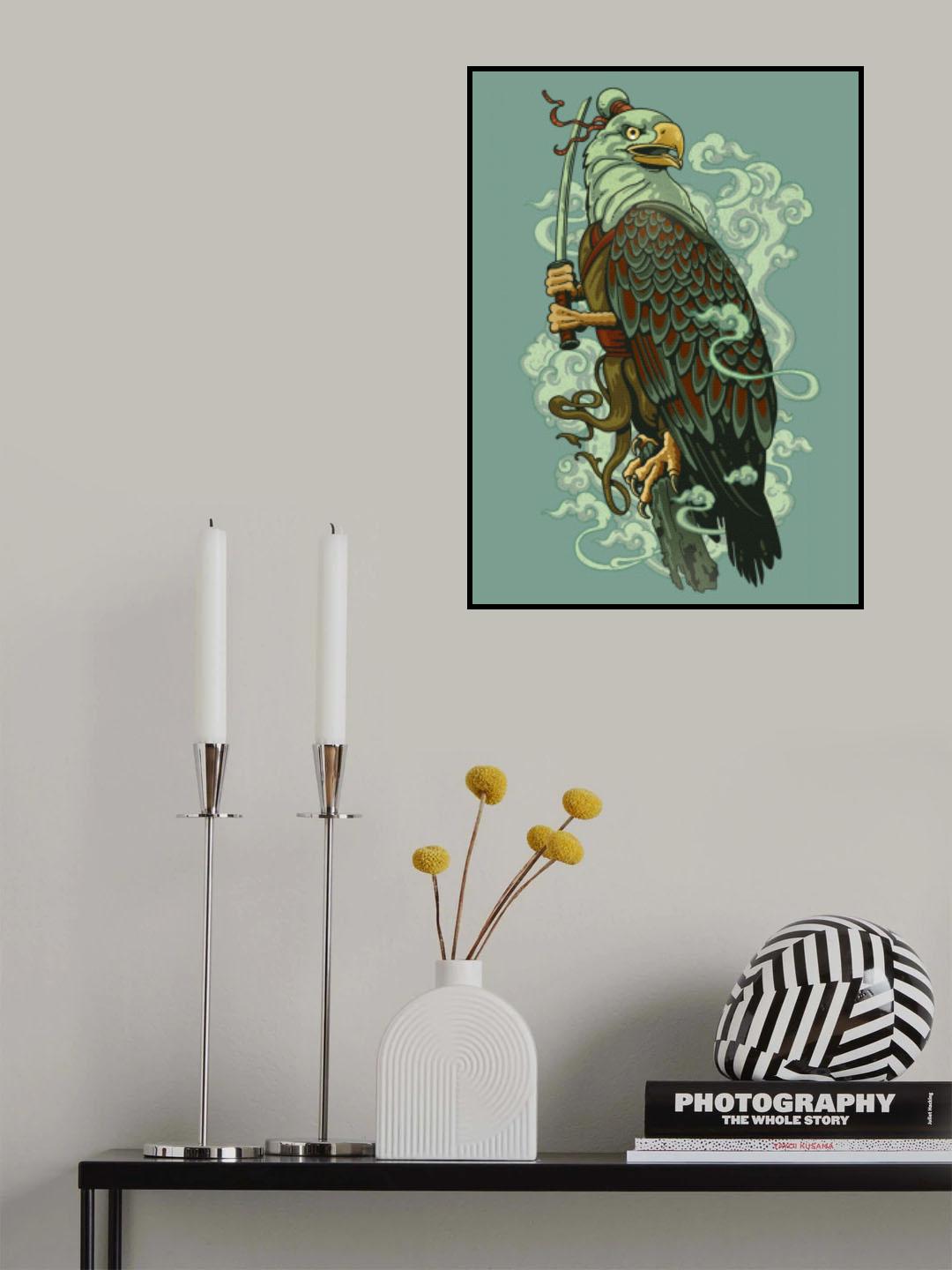 WARRIOR EAGLE Poster och Canvastavla
