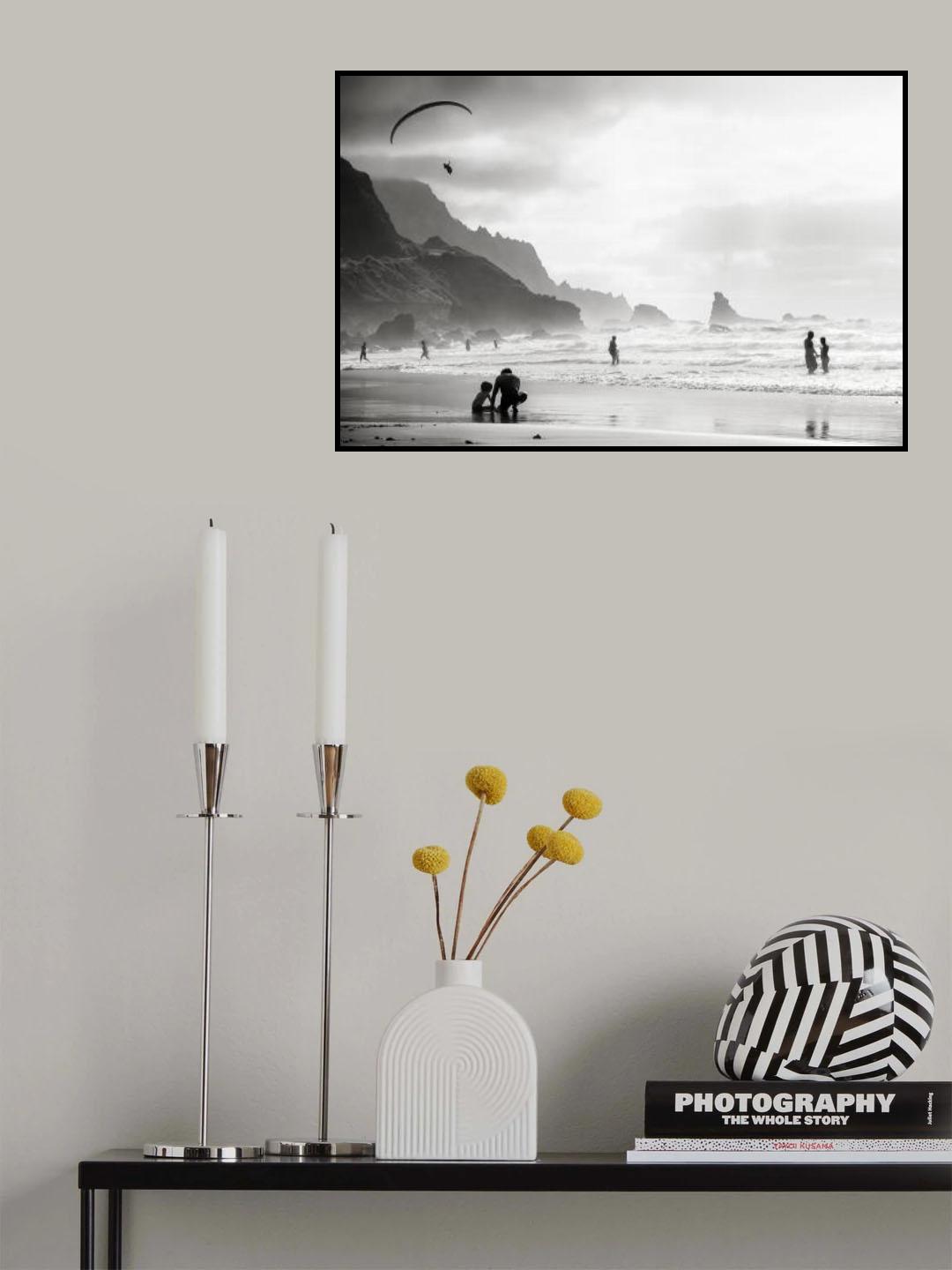 The Beach Poster och Canvastavla