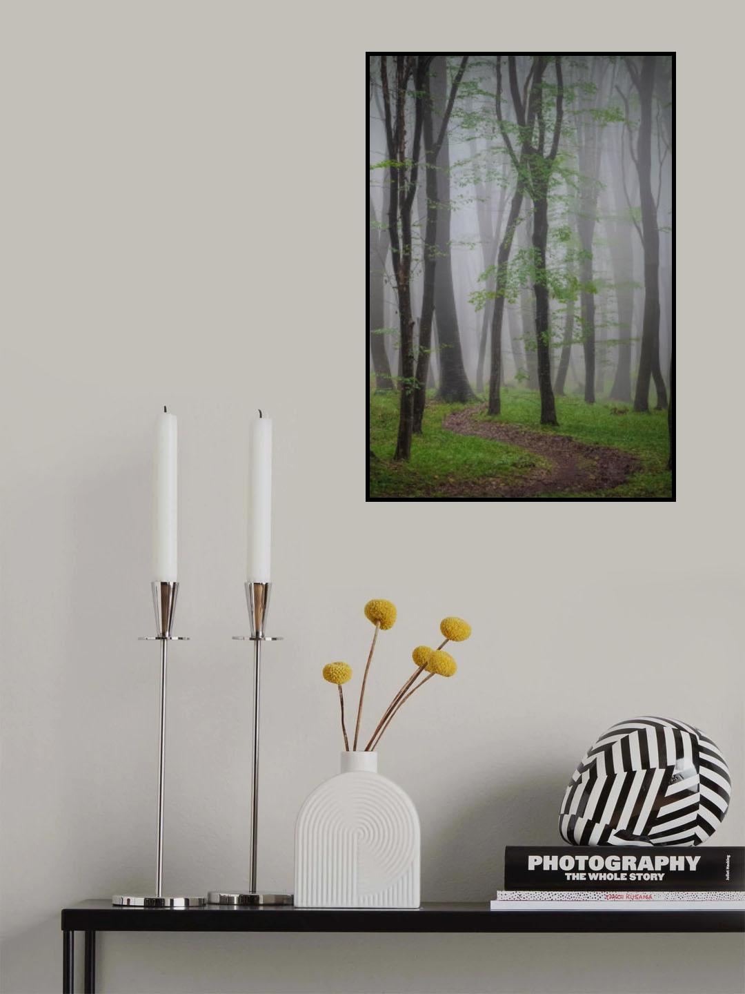 Summer fog Poster och Canvastavla
