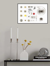 Clockworks Poster och Canvastavla