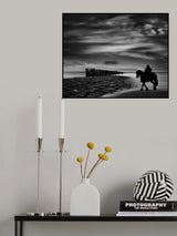 The sea's voice speaks to the soul ... Poster och Canvastavla