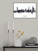 Mannheim Germany Skyline Poster och Canvastavla