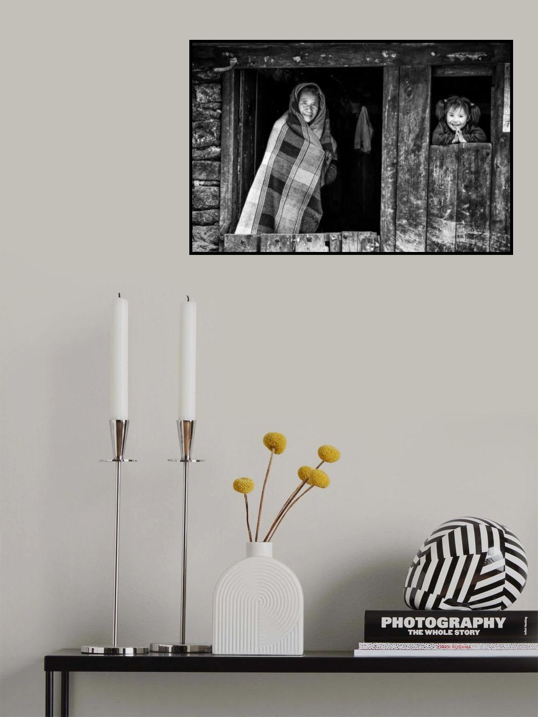 CANDID SMILE Poster och Canvastavla