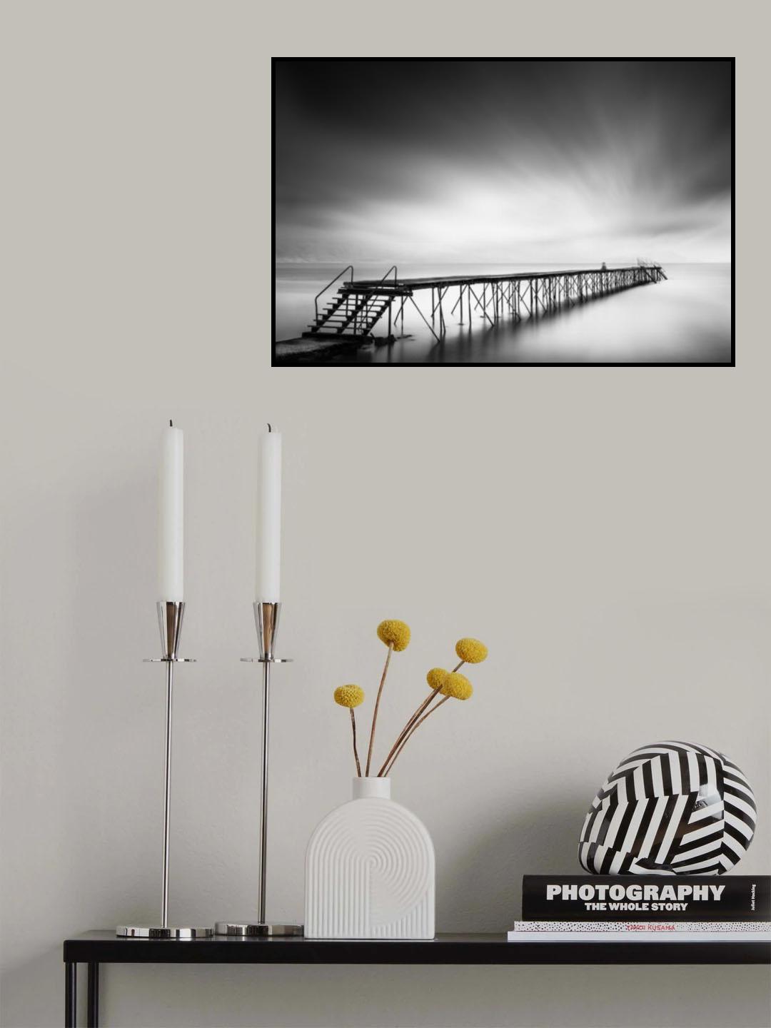 Ghosts on the Pier Poster och Canvastavla
