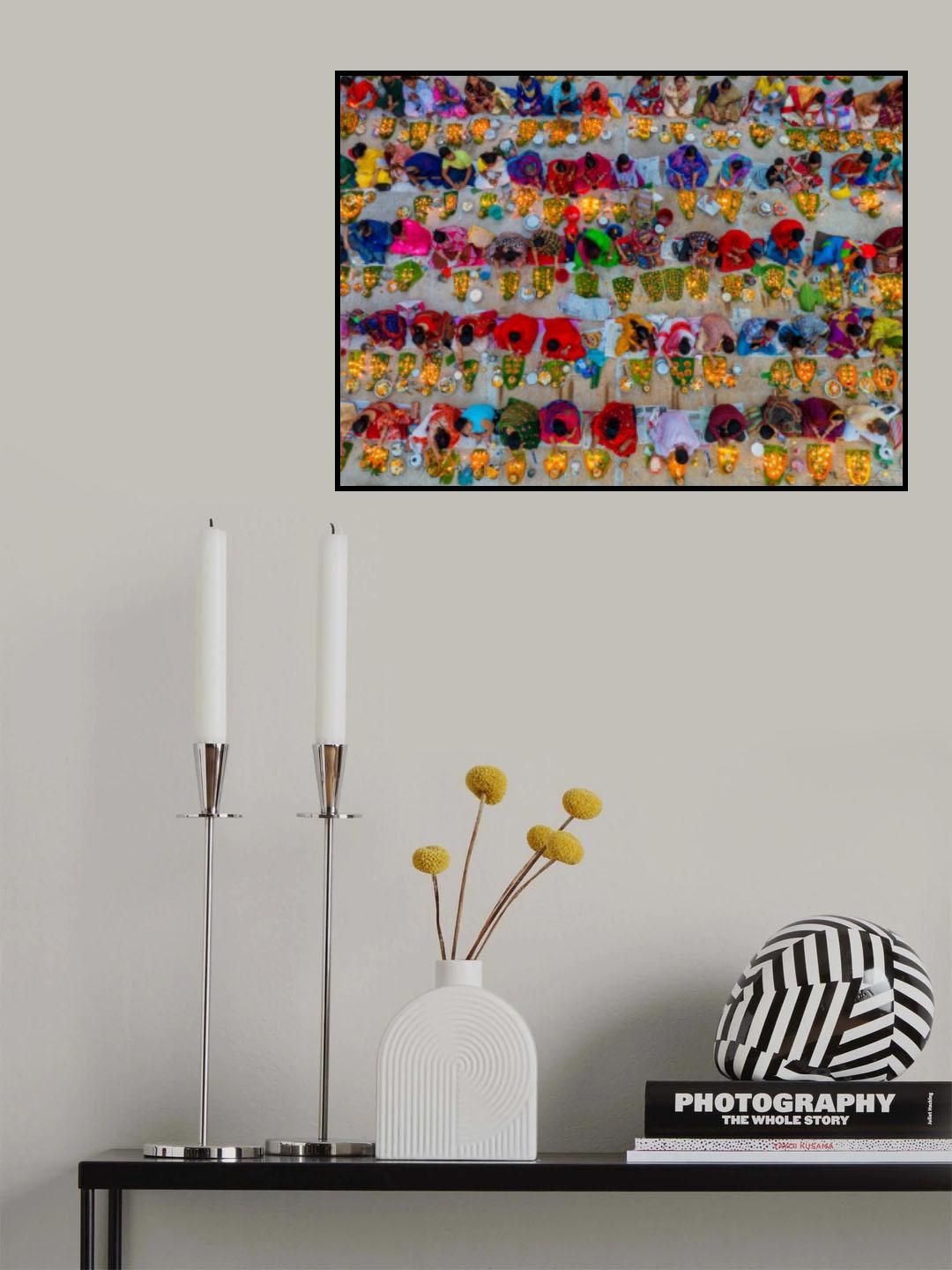 Fasting festival Poster och Canvastavla