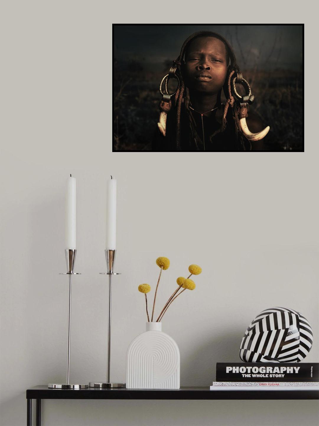 Child Mursi 4 Poster och Canvastavla