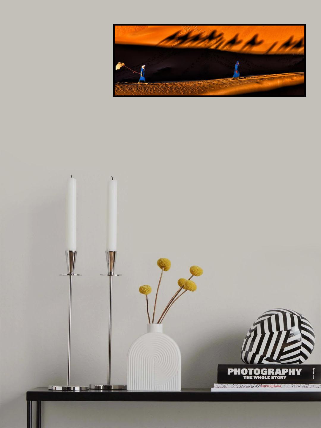 Camel Caravan Poster och Canvastavla