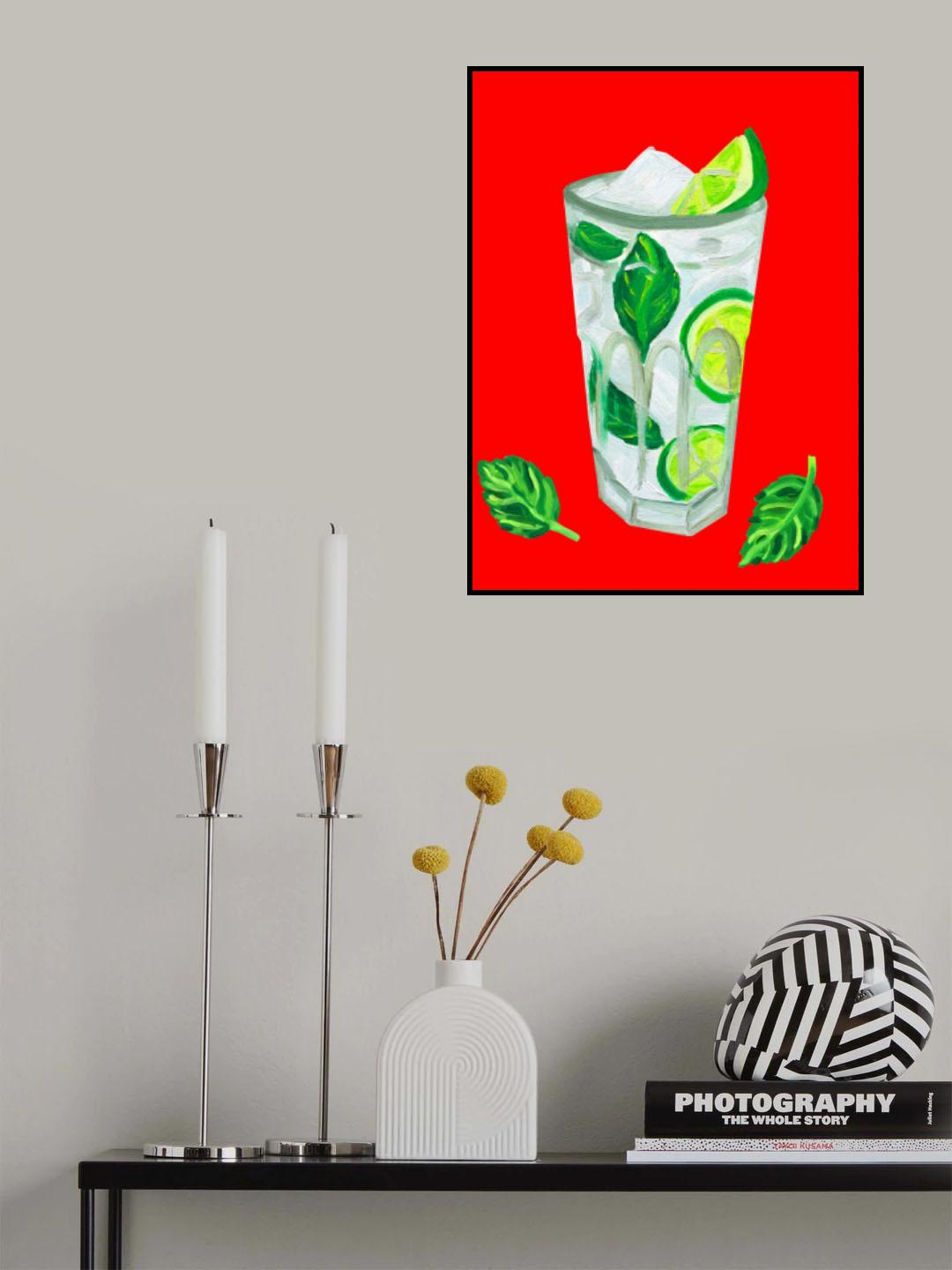 Mojito Extra Mint Poster och Canvastavla