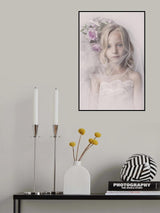 Veil girl Poster och Canvastavla