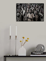 Children in a foster home in Benin. Poster och Canvastavla