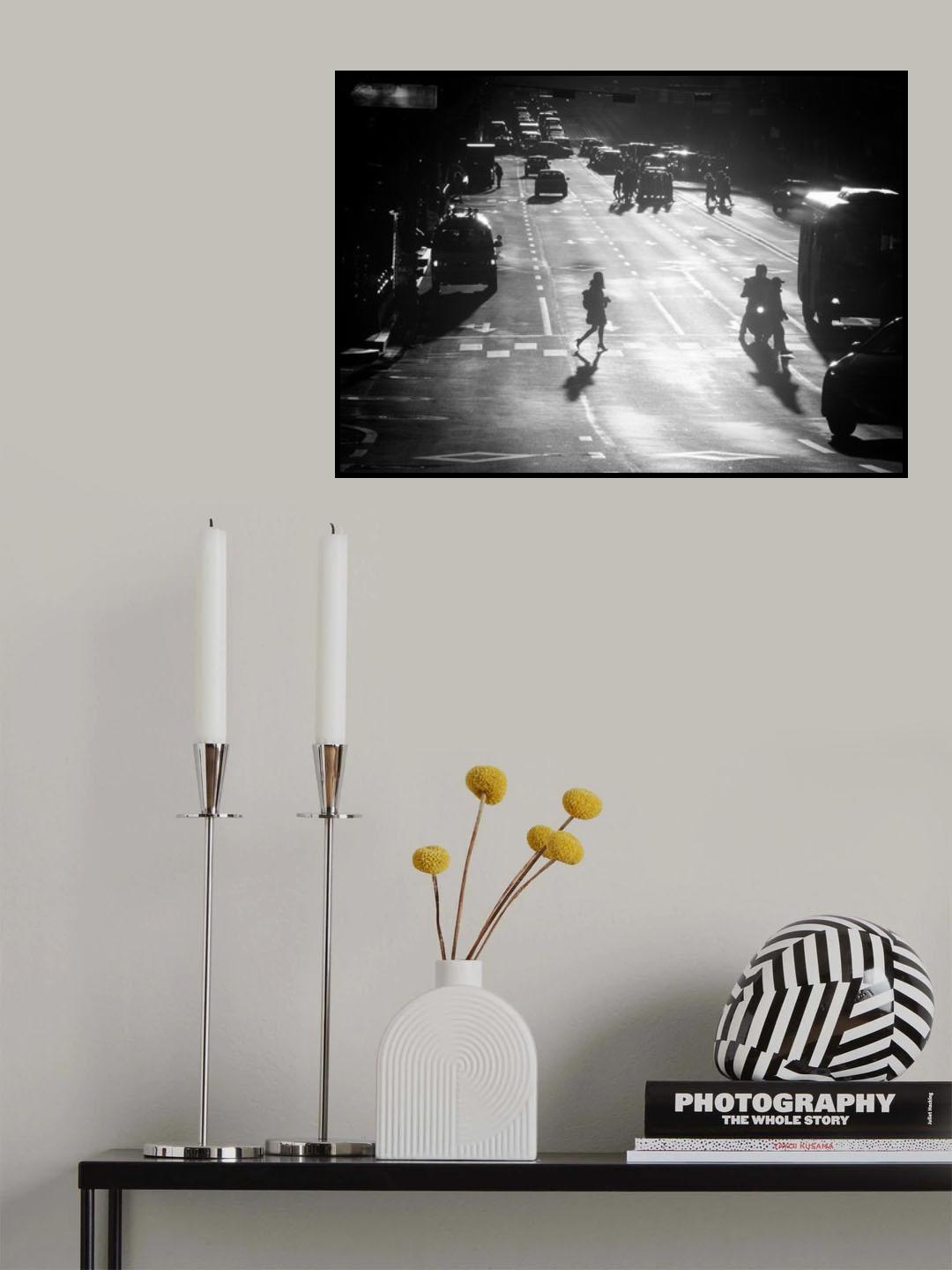 Daerim street, in Seoul Poster och Canvastavla