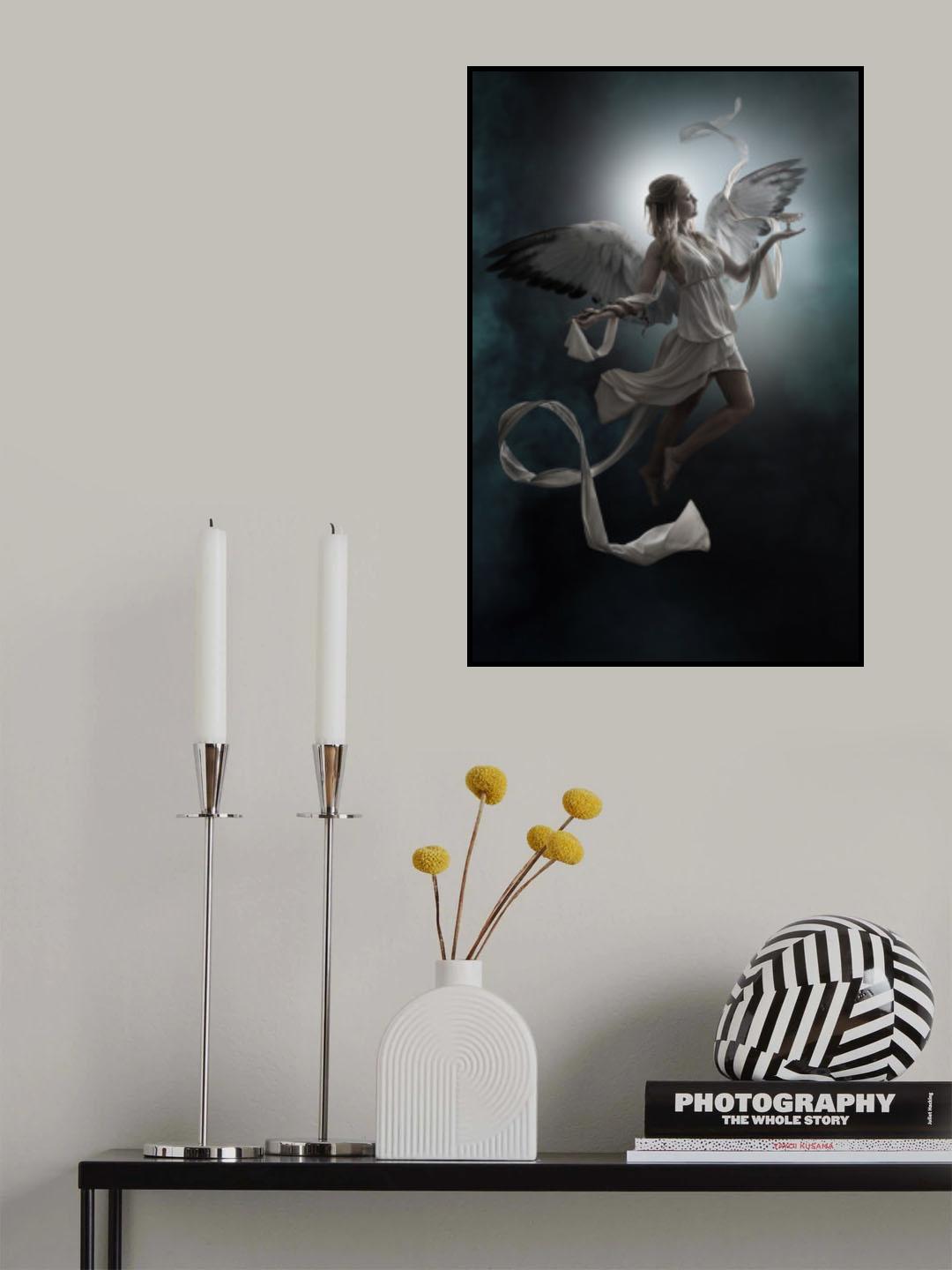 Angel Poster och Canvastavla